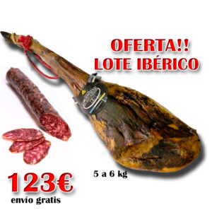 OFERTA-LOTE IBÉRICO SALCHICHÓN
