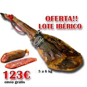 OFERTA-LOTE IBÉRICO CHORIZO